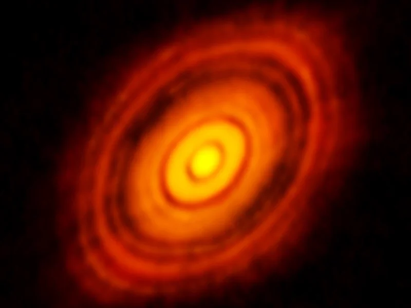 The Protoplanetary Disk of HL Tauri from ALMA